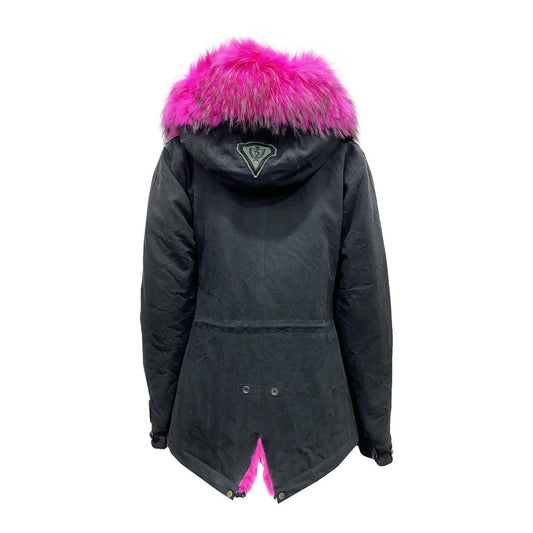 AS65 Black Cotton Parka
