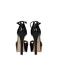 Stuart Weitzman Black Leather Platforms