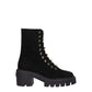 Stuart Weitzman Black Leather Ankle Boots