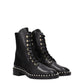 Stuart Weitzman Black Leather Ankle Boots