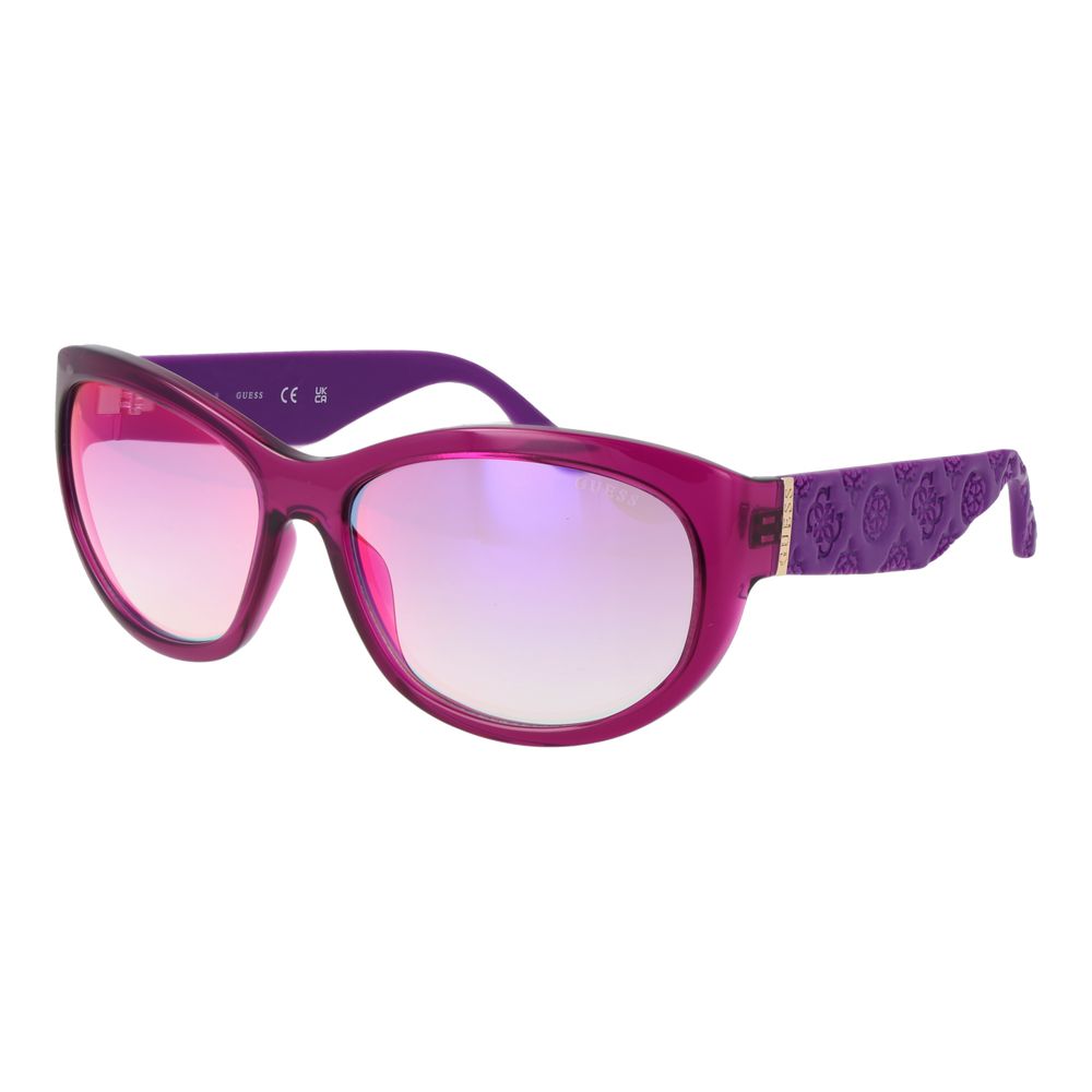 Guess Purple Plastic Sunglasses