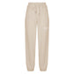 Comme Des Fuckdown Beige Cotton Women Sweatpant
