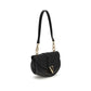 Versace Black Calf Leather Bos Taurus Shoulder Bag