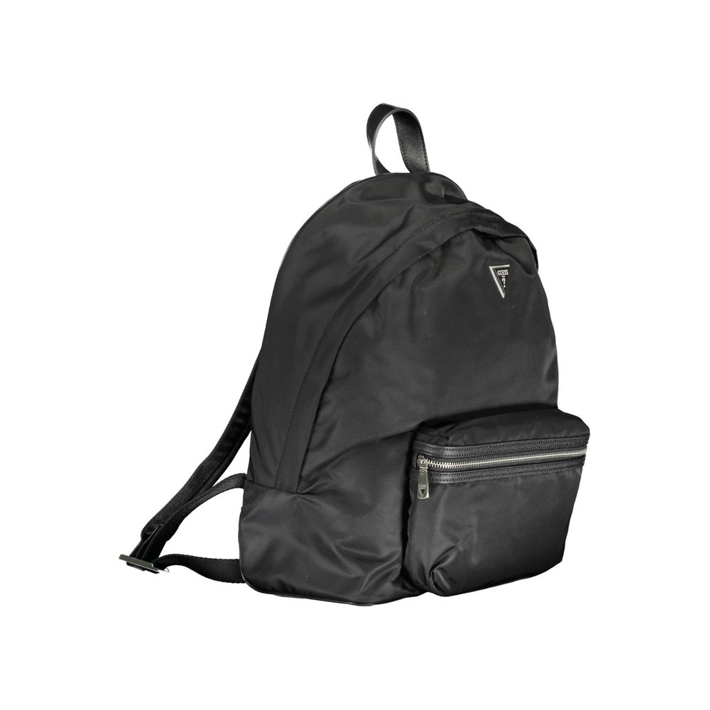 Guess Jeans Black Polyamide Backpack