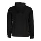Fila Black Cotton Men Sweater with Hood