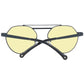 Hally&Son Black Metal Sunglasses