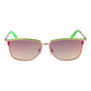 Guess Green Metal Sunglasses