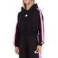 Comme Des Fuckdown Black Cotton Women's Sweater Hoodie