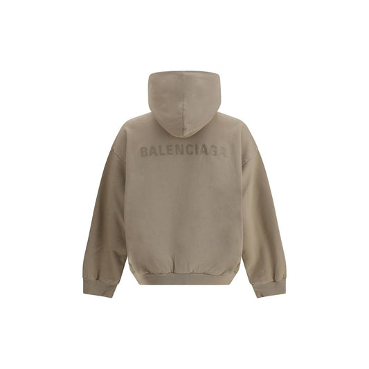 Balenciaga Beige Cotton Sweatshirt