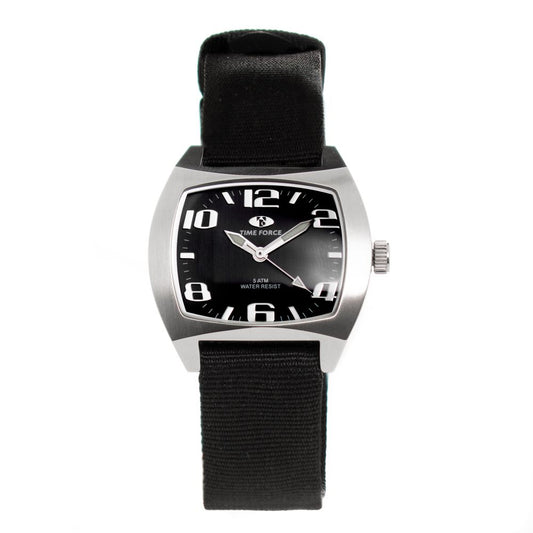 Time Force Black Nylon Watch