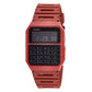 Casio Red Resin Digital Watch