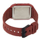 Casio Red Resin Digital Watch
