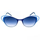 Italia Independent Blue Metal Sunglasses