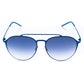 Italia Independent Blue Metal Sunglasses