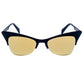 Italia Independent Black Metal Sunglasses