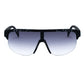 Italia Independent Black Acetate Sunglasses