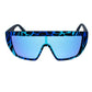 Italia Independent Blue Acetate Sunglasses