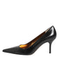 Dolce & Gabbana Black Exotic Leather Stiletto Pumps Shoes