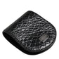 Dolce & Gabbana Black Exotic Skin Coin Condom Case Holder Pocket Wallet