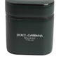 Dolce & Gabbana Black Leather Logo Print Flip Holder Men Airpods Case