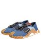 Dolce & Gabbana Blue Lace Up Low Top NS1 Sneakers Shoes