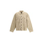 Balenciaga Beige Cotton Denim Jacket