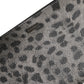 Dolce & Gabbana Black Gray Leopard Leather Zip Around Continental Wallet