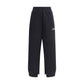 MM6 Black Cotton Joggers (Workout Pants)