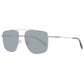 Hackett Gray Metal Sunglasses