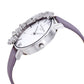 Olivia Burton Purple Artificial Leather Dress Watch