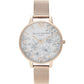 Olivia Burton Multicolor Stainless Steel Dress Watch