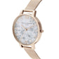 Olivia Burton Multicolor Stainless Steel Dress Watch