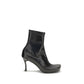 Balenciaga Black Calf Leather Bos Taurus Ankle Boots
