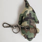 Dolce & Gabbana Multicolor Camouflage Animal Silhouette Keychain Keyring