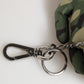 Dolce & Gabbana Multicolor Camouflage Animal Silhouette Keychain Keyring