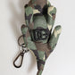 Dolce & Gabbana Multicolor Camouflage Animal Silhouette Keychain Keyring