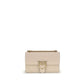 PINKO Beige Calf Leather Bos Taurus Shoulder Bag
