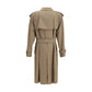 Burberry Beige Cotton Trench Coat