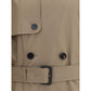 Burberry Beige Cotton Trench Coat