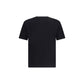 MM6 Black Cotton T-Shirt