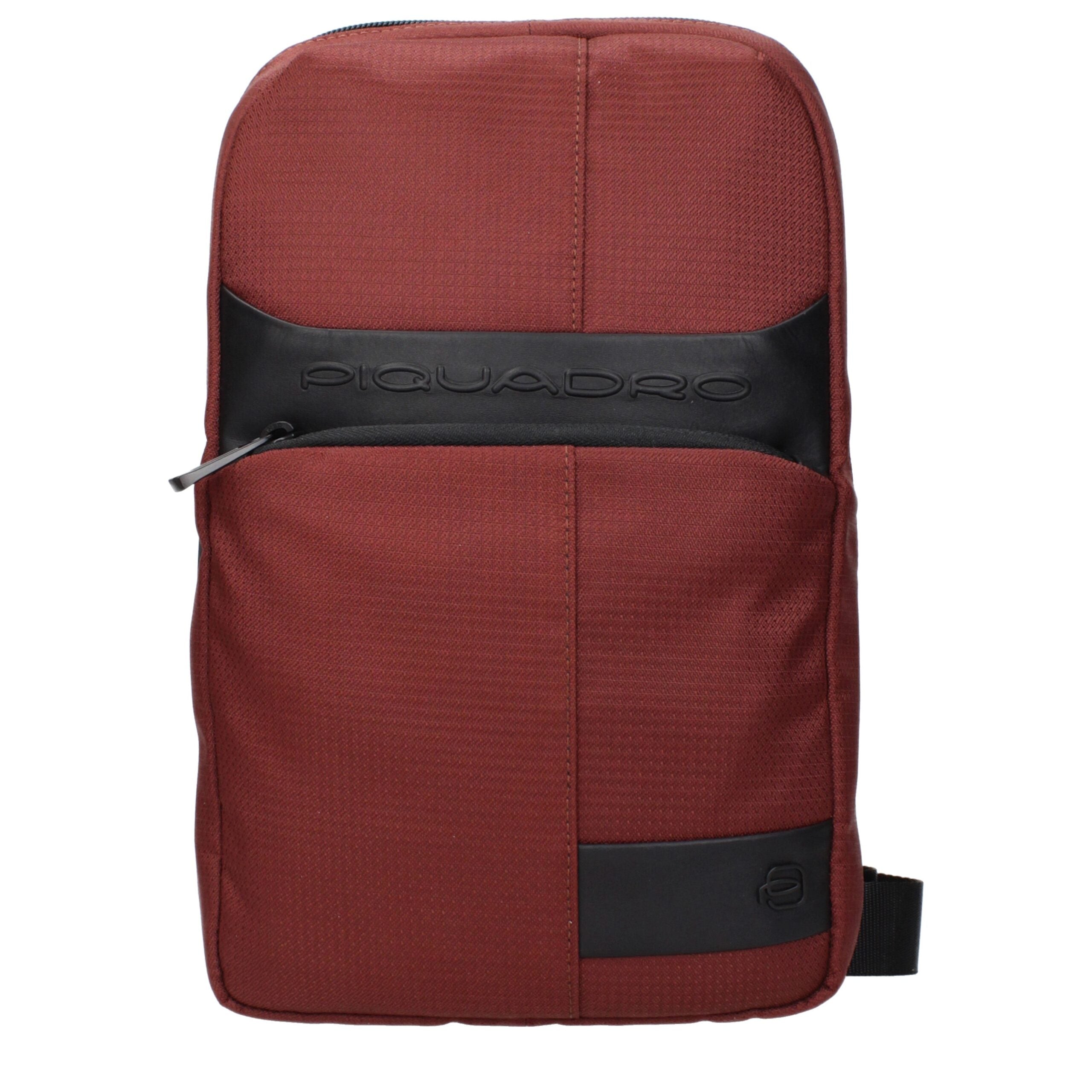 Piquadro Red Fabric Crossbody Bags