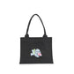 Ganni Black Cotton Shoulder Bag