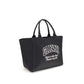Ganni Black Cotton Shoulder Bag