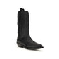 Ganni Black Recycled Leather Boots