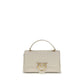 PINKO Cream Calf Leather Bos Taurus Wallet