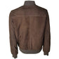 Emilio Romanelli Brown Calfskin Men Bomber Jacket