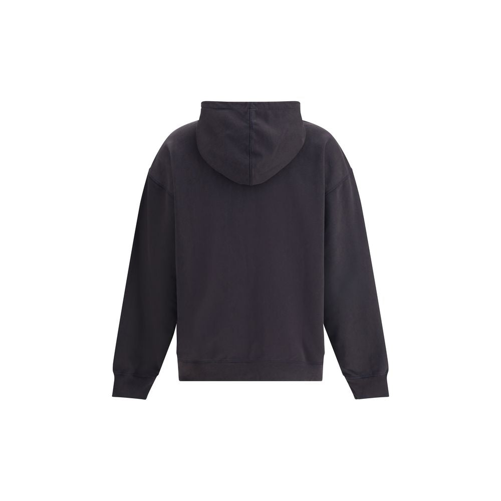 Ganni Black Cotton Sweatshirt