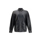 MM6 Black Polyester Bomber