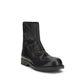 MM6 Black Leather Ankle Boots