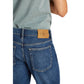 Calvin Klein Jeans Blue Cotton Bermuda